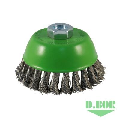D.BOR щётка чашечная жгутовая M14 INOX Standard logo