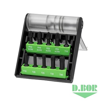 Набор бит из 11 предметов D.BOR Art.D-SET-11C-1-IMP 2 logo