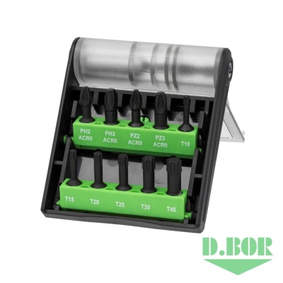 Набор бит из 11 предметов D.BOR Art.D-SET-11C-1-IMP 2 logo
