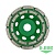 Алмазная шлиф. тарелка, 2-ряд. Standard DW-5, 125x22,23 (арт. S-DW-05-0125-022) "D.BOR"